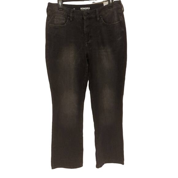 Sonoma Curvy Bootcut Jeans, High Rise, NWT, 14 - Picture 1 of 5